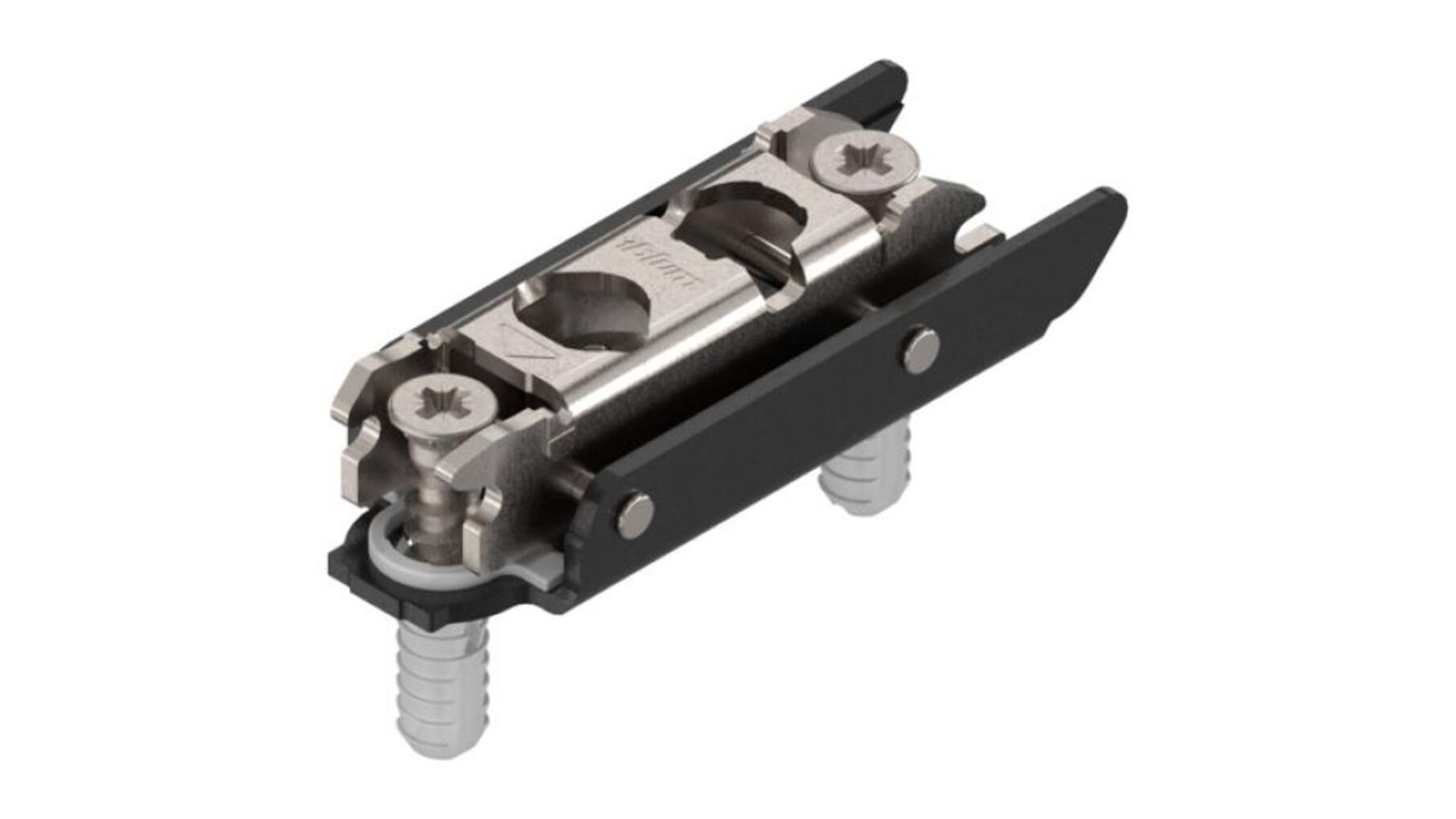 Montageplaat CLIP, 3mm, EXPANDO Onyx zwart