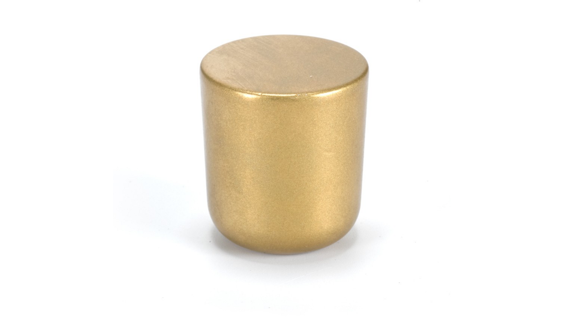 Knop MINI 816 geborsteld goud 25mm, hoogte 28mm