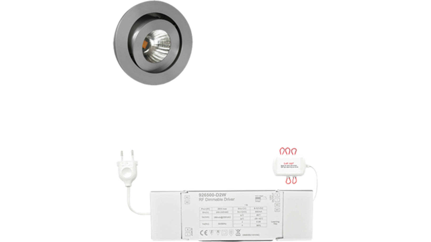 7x Ancona Alu DTW 3000K-2200K+6x verl+MC easy basis