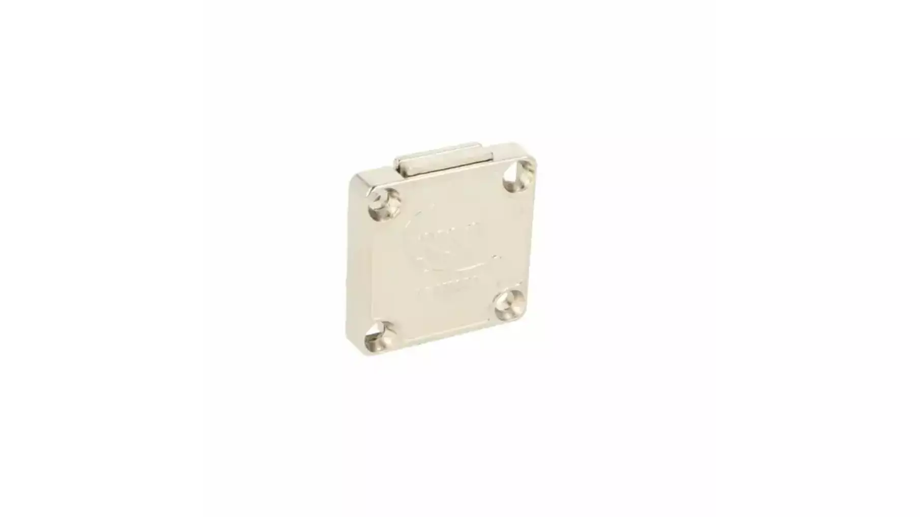 Oplegslot 850 sluiting KA E03, vernikkeld, cilinder vast