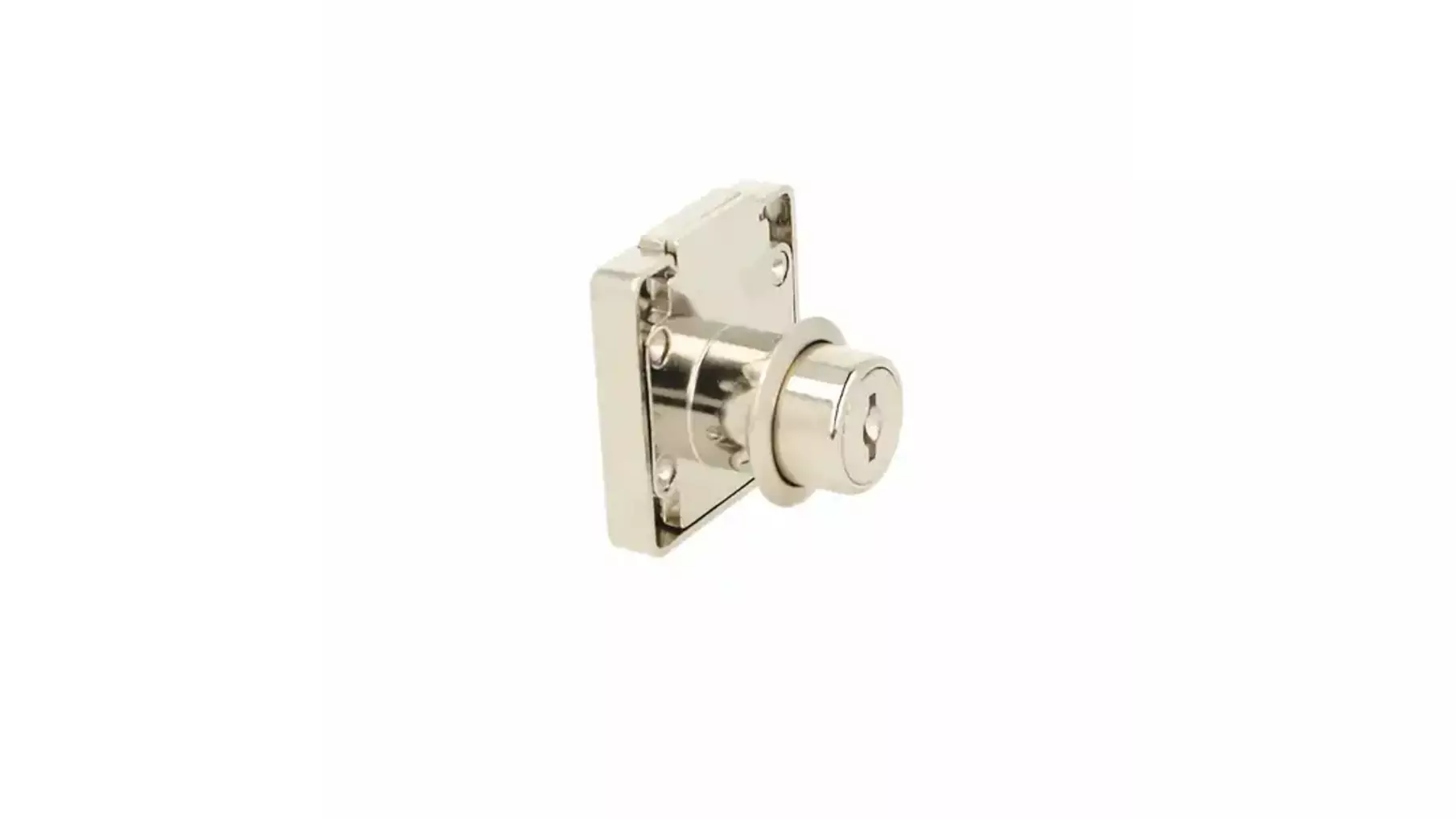 Oplegslot 850 sluiting KA E03, vernikkeld, cilinder vast