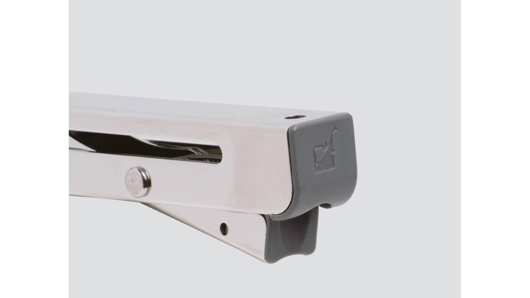 Konsole RVS gepolijst inklapbaar 318,5mm, hoogte 171mm