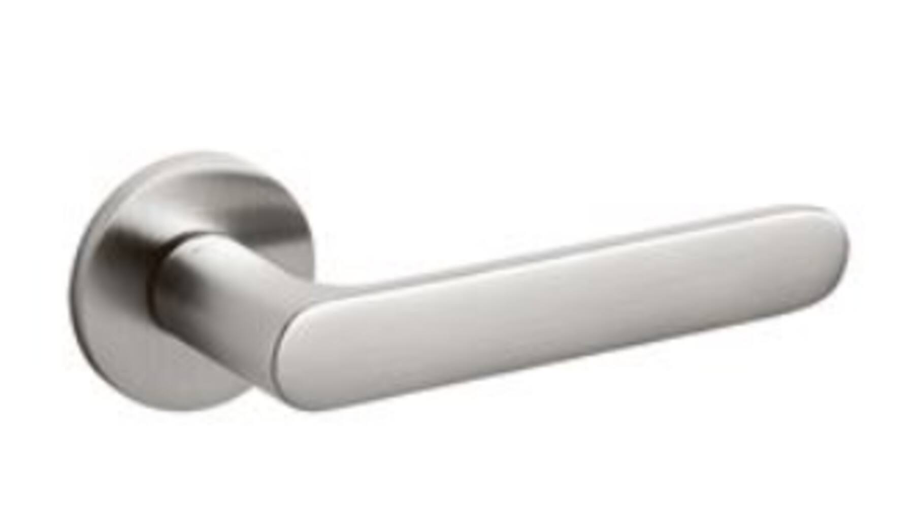 Olivari deurkruk Icona+ronde geveerde rozet 51x5mm