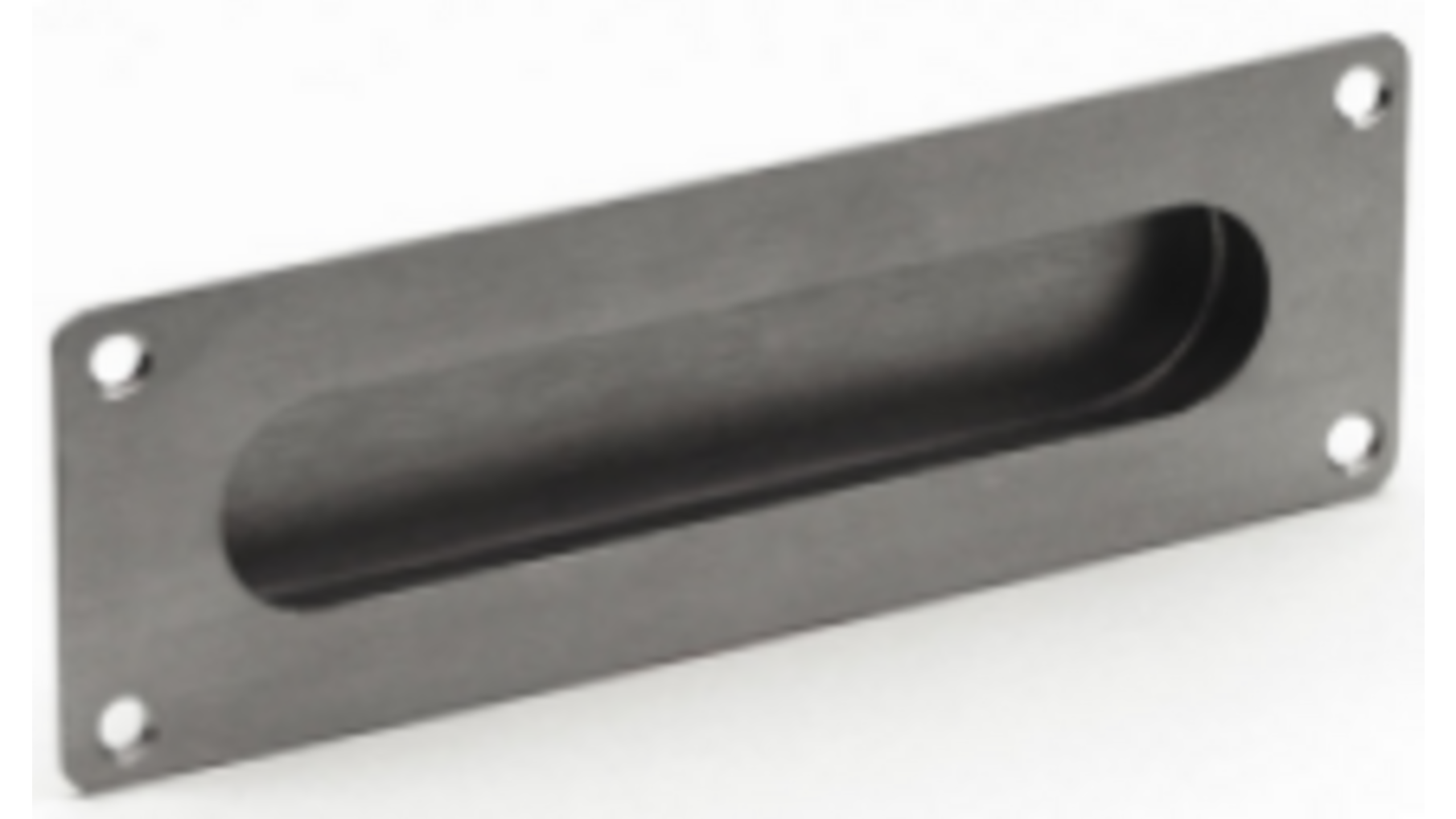 Komgreep buitenmaat 180x60mm RVS geborsteld