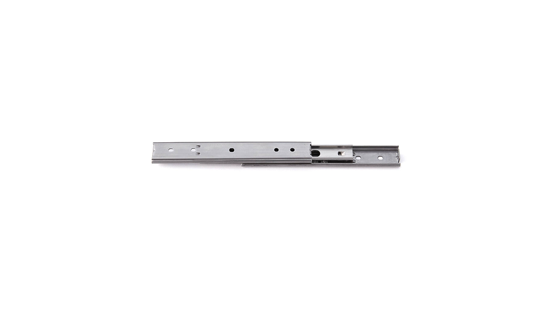 Ladegeleider RVS lengte 100mm volledig uittrekbaar