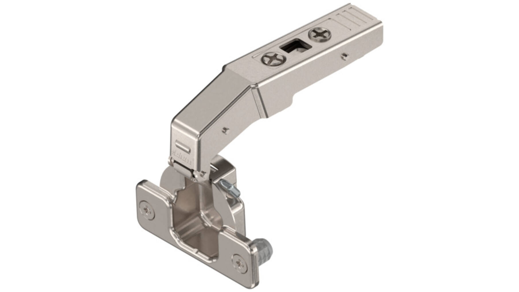 Stollenscharnier, met veer, inpersversie, clip top 95gr