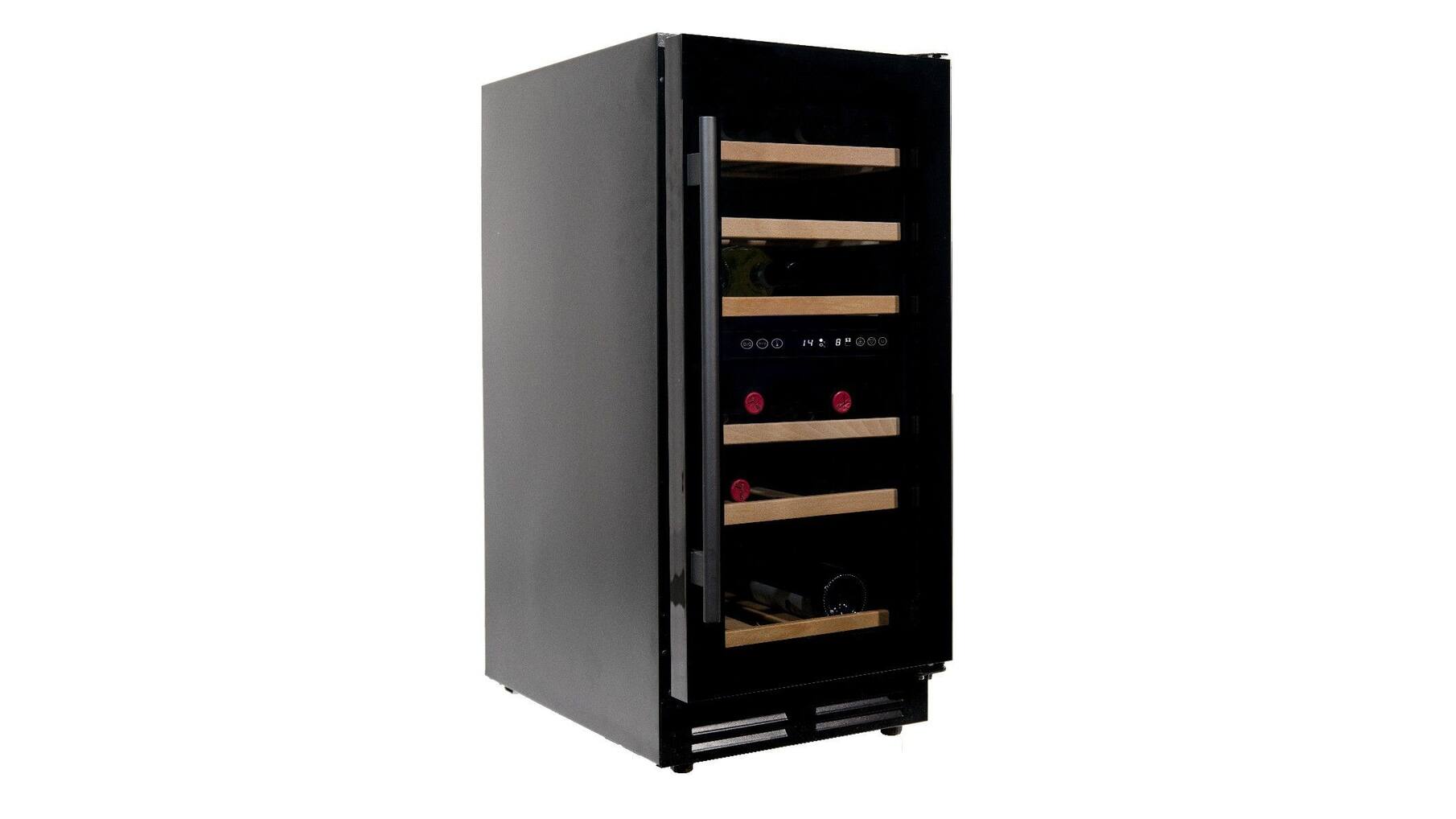 Vinata Wijnklimaatkast Premium, vol glazen deur, 32 Flessen