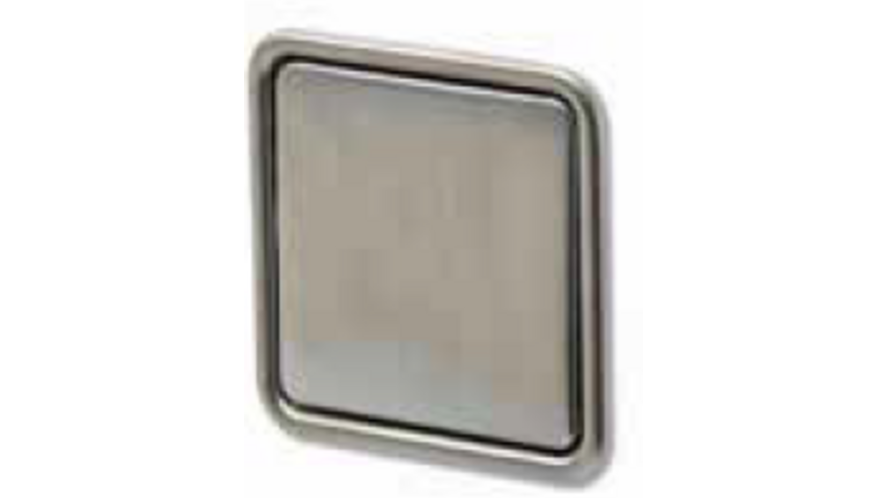 Inlaatgreep 45x45x13,5mm scharnierend, mat nikkel met glans