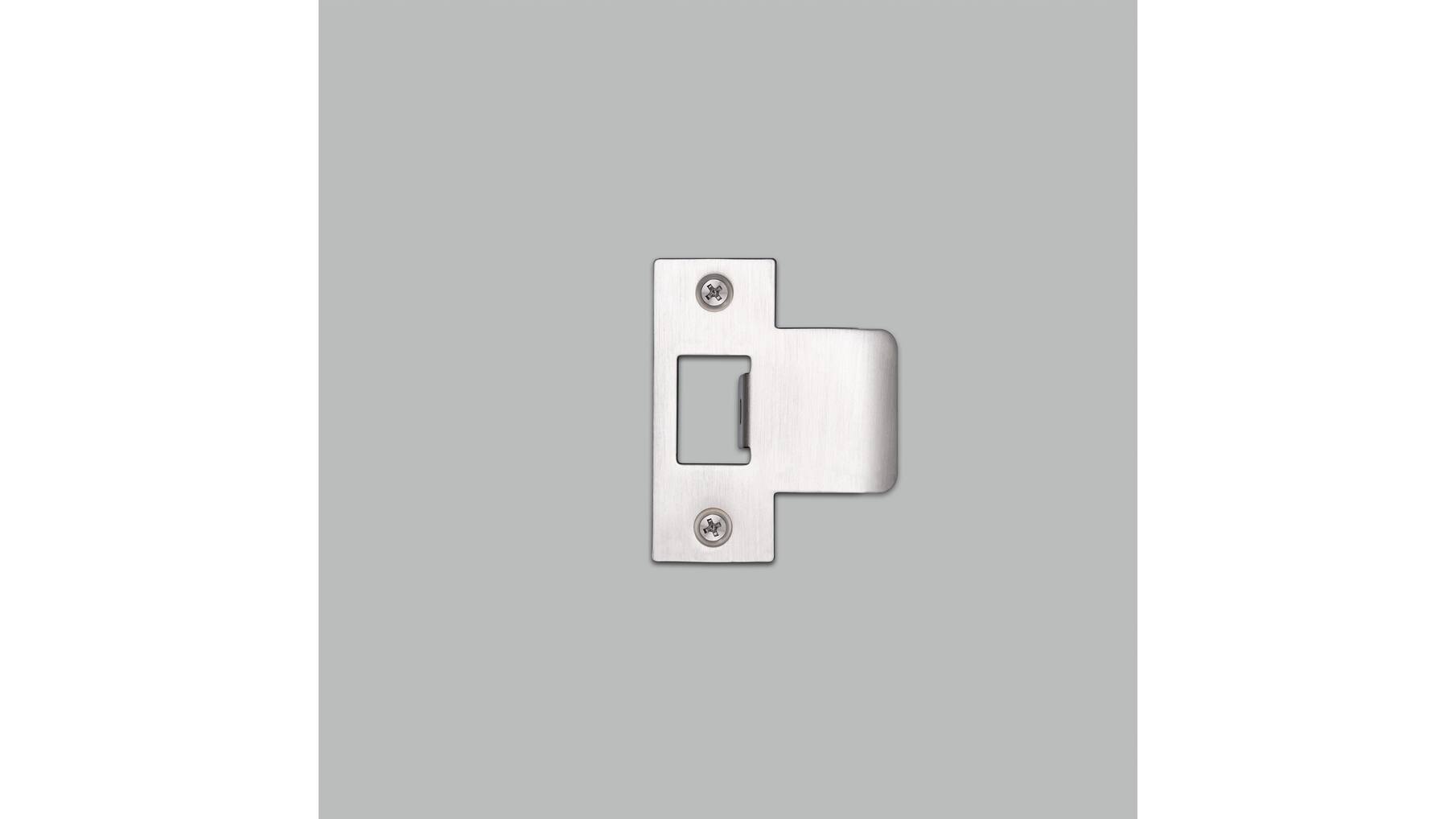 Strike Plate Kit/T Shaped/2.5 Inch Door/Steel