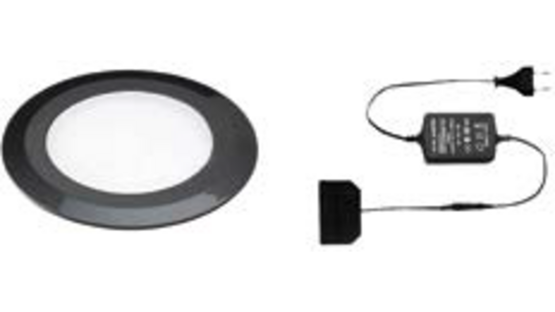 2x Date zwart 12V + Driver 12W