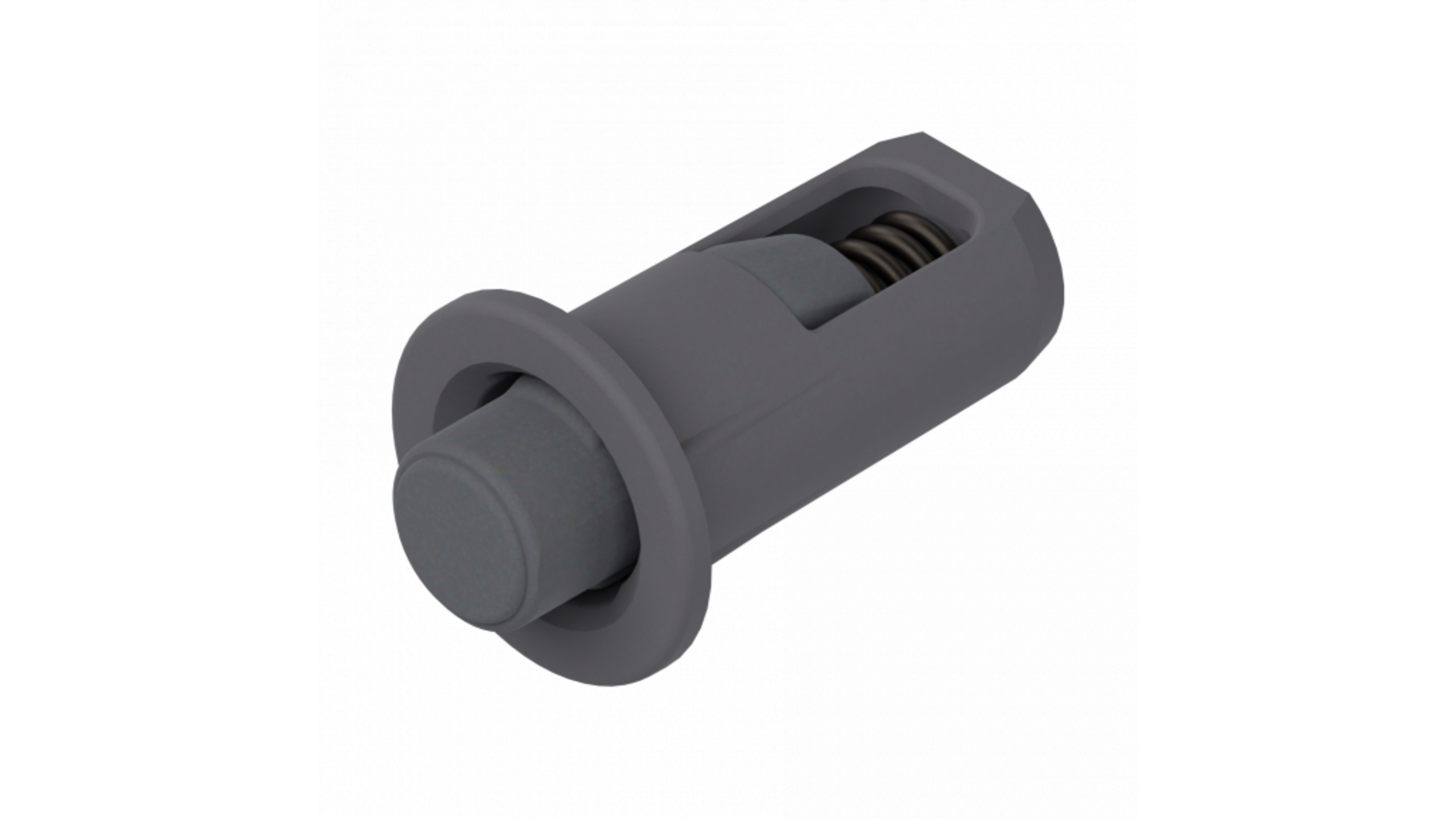 Veerdemper 5mm tbv SERVO-DRIVE Kleur: R7037 donkergrijs