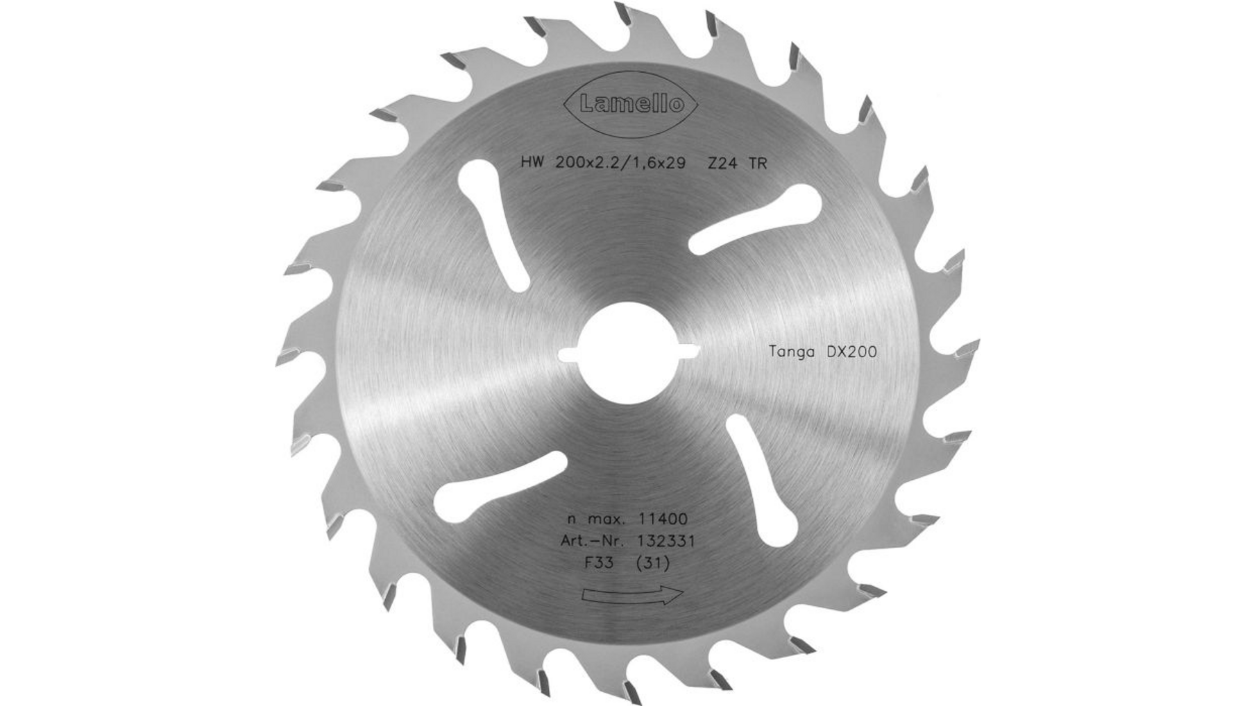 Zaagblad Tanga dx200, z24, ø 200x29