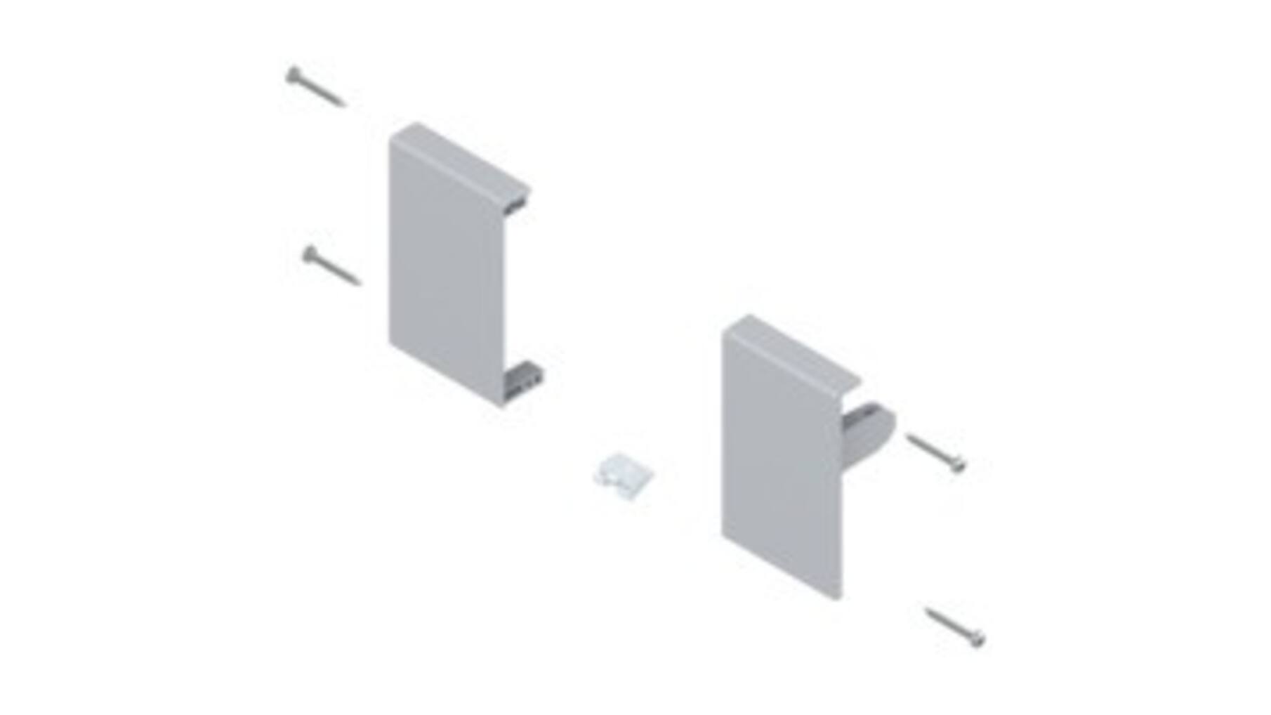 Antaro fronthouderset K, lichtgrijs