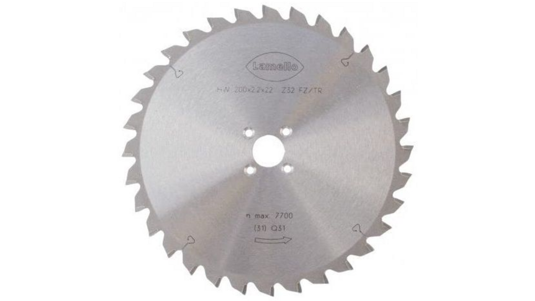 HW zaagblad, ø200x2,2x22 mm, snijdiepte 68mm
