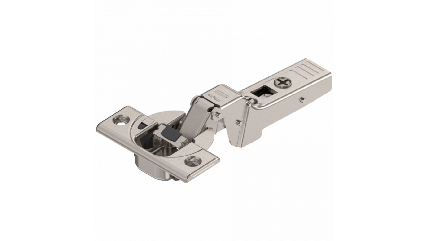Dikke deur half opdek scharnier, Blumotion, schroefversie