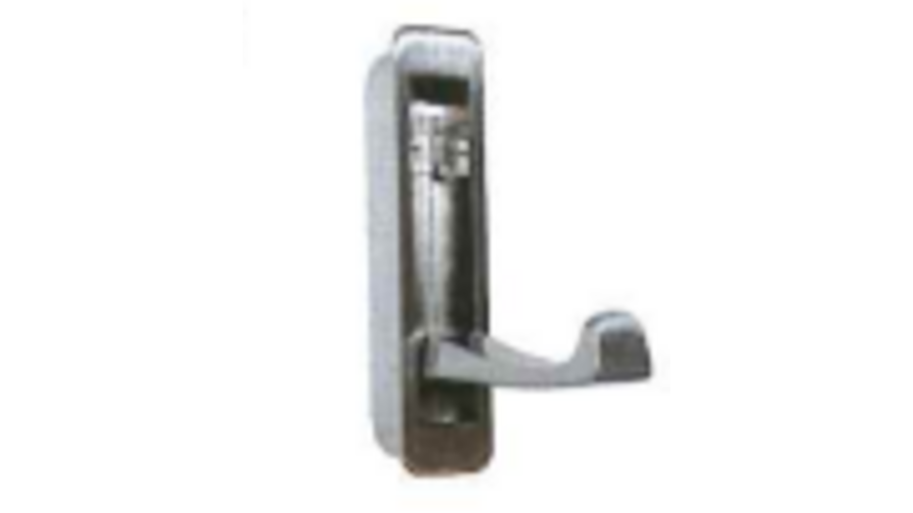Jashaak mat chroom gelakt, scharnierend, 80x20mm, infrees