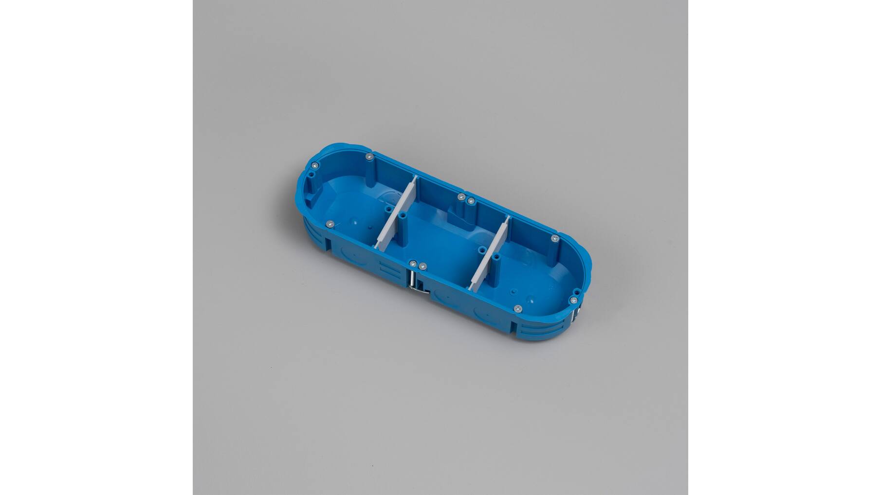 EU Plastic Back Box/3G/Round/45Mm Deep