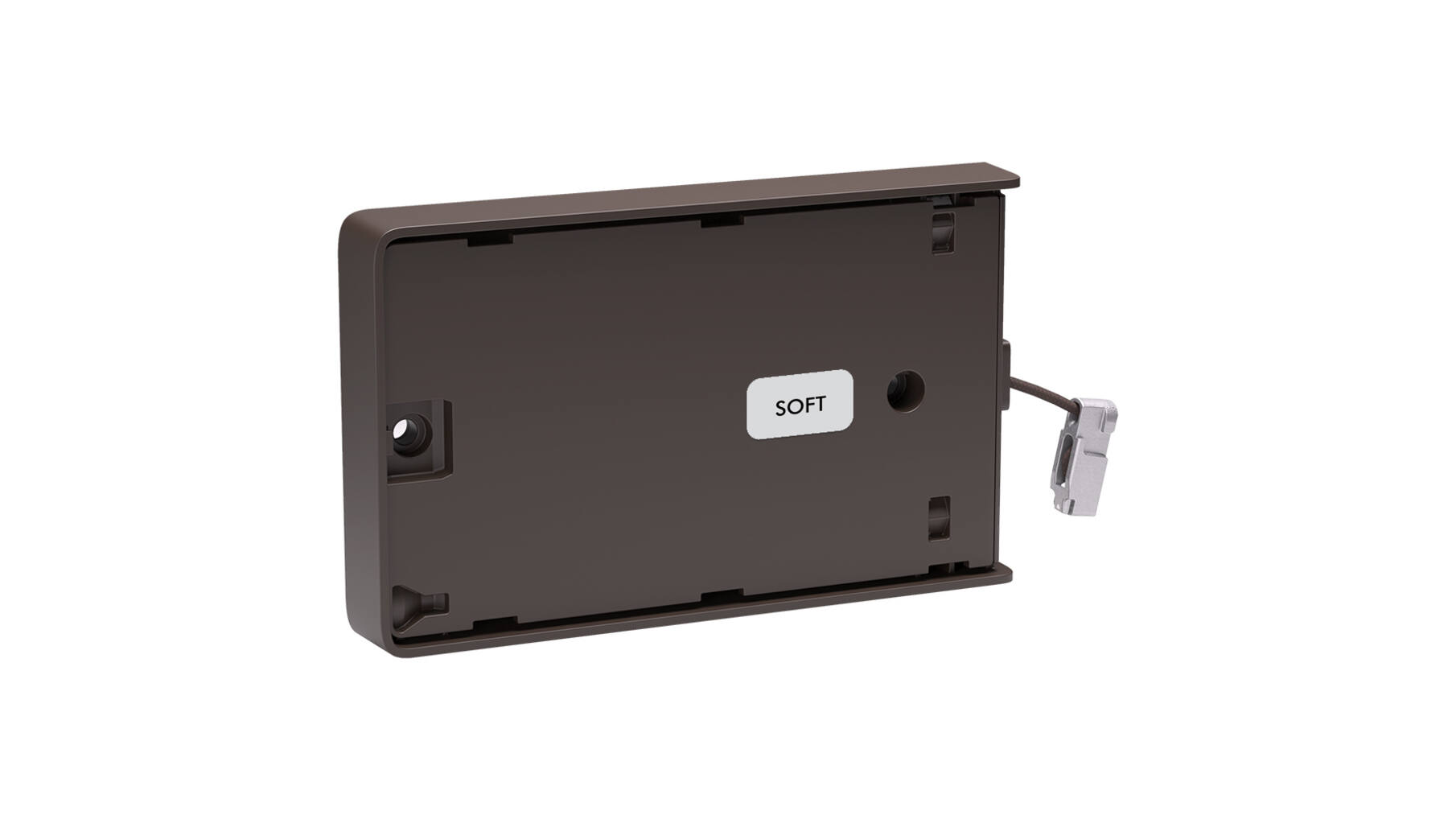 Kiaro Easy opening systeem, lichte uitvoering, bruin RAL8019