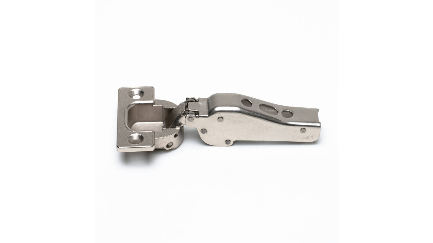 Scharnier met veer 1/2 voorslaand heavy duty