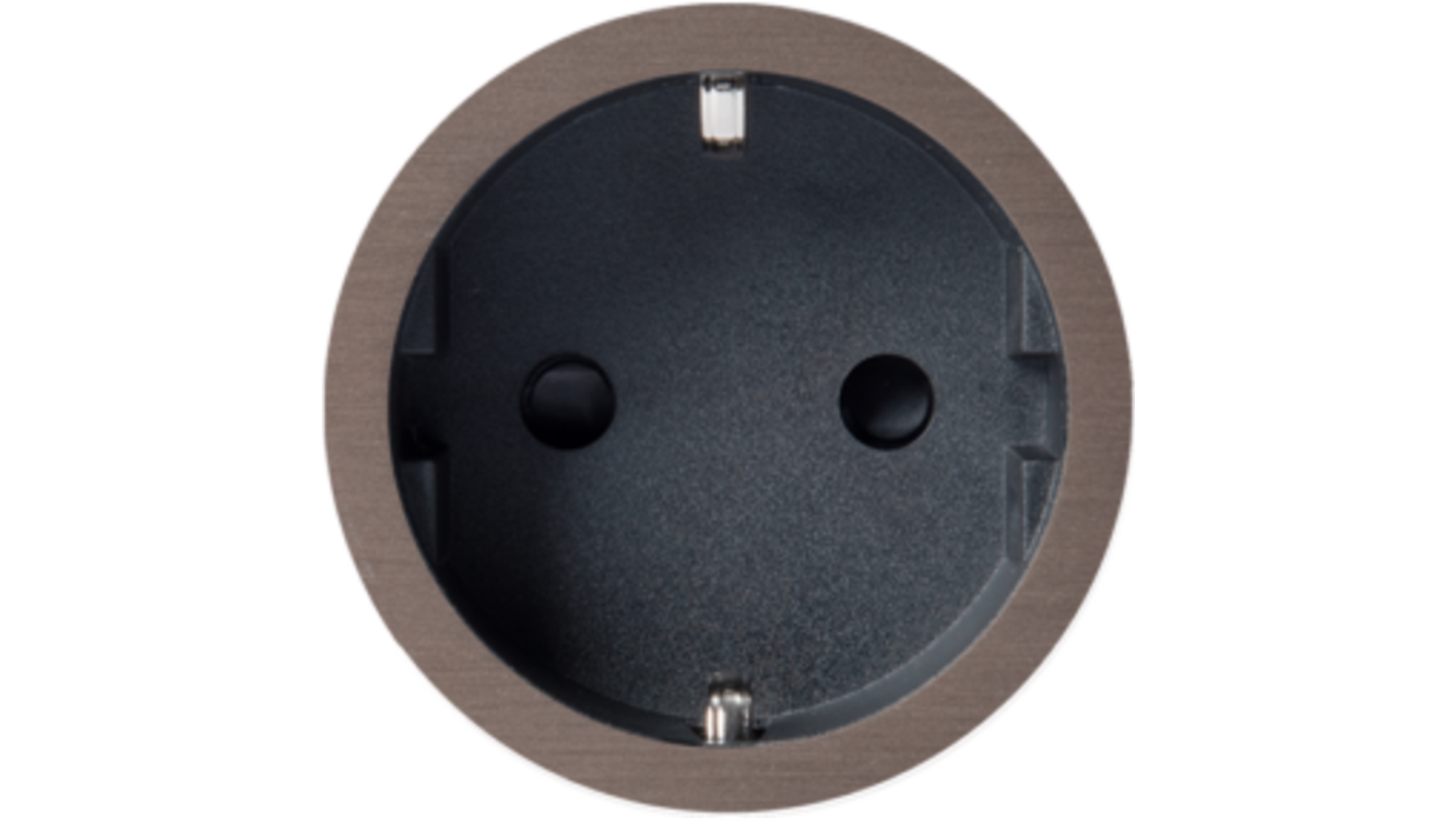 Rond 2.0 Socket F - t.less - dark bronze - black cup