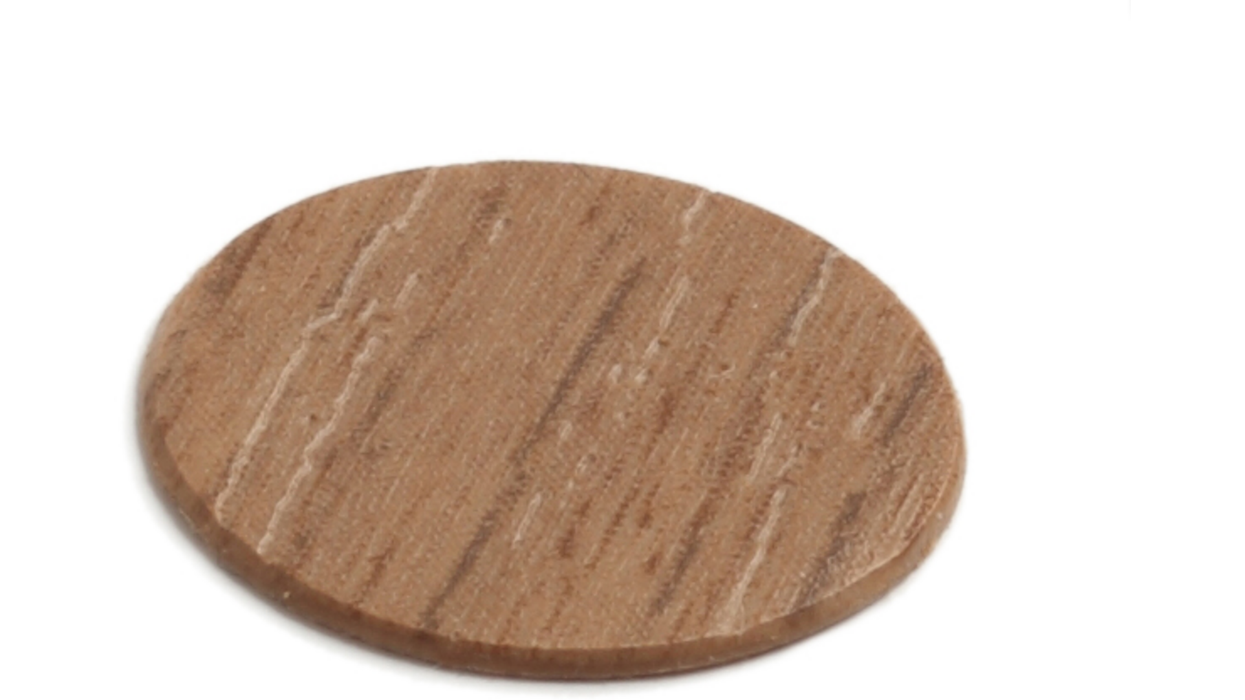 Afdekkap 13mm walnoot kl. 6198 zelfklevend, 20st per vel