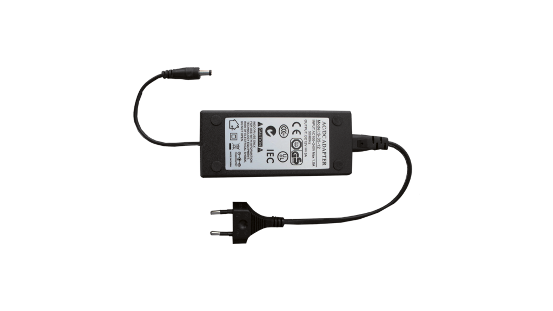 Driver 24V/100W met jackplug uitgang