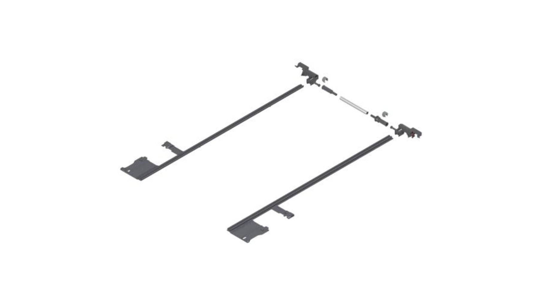 Stabiliseringsset voor Legrabox, tot 650mm diep tot