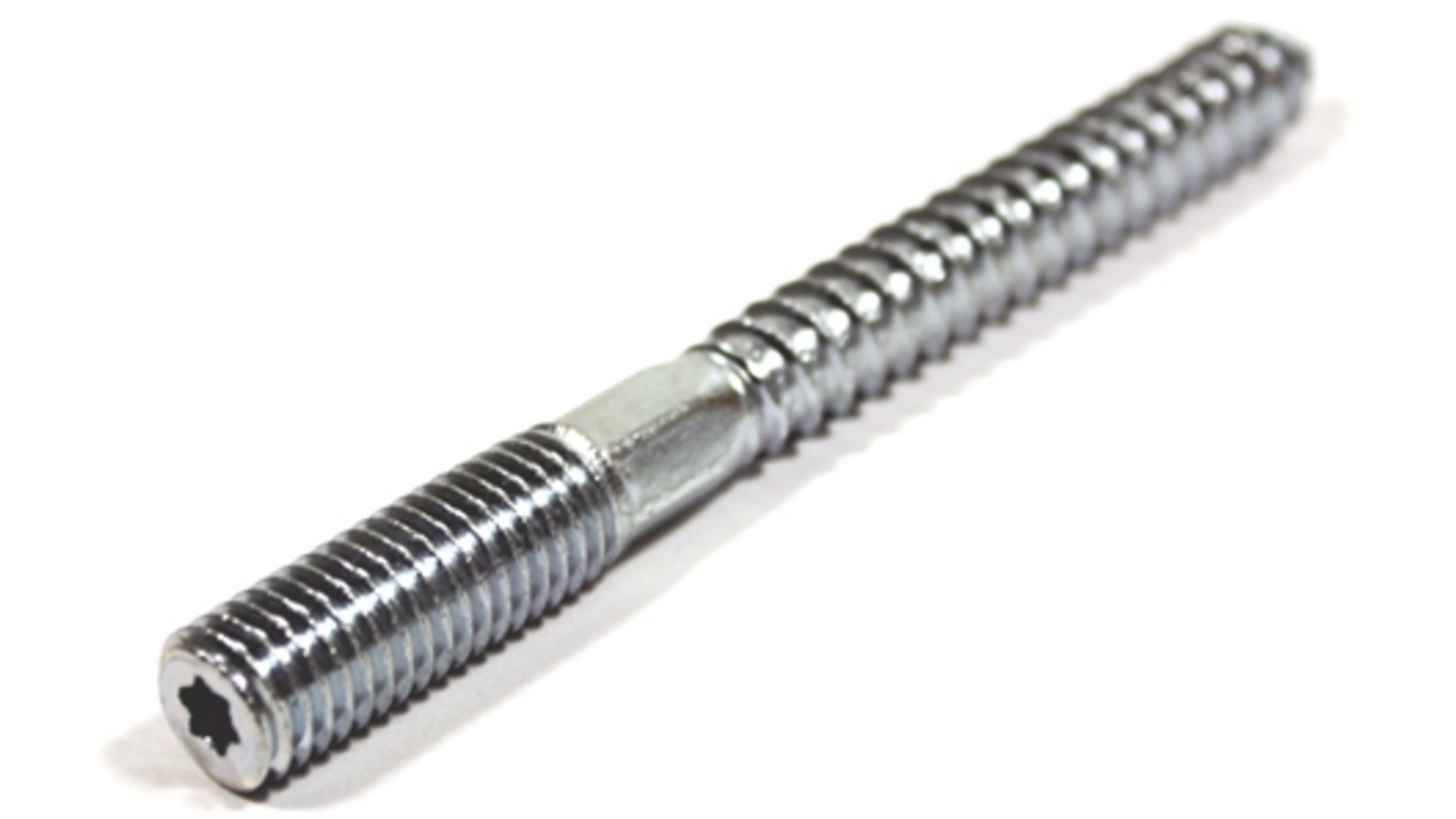 Tafelschroef M8x50mm verzinkt met Torx, zonder zeskant,