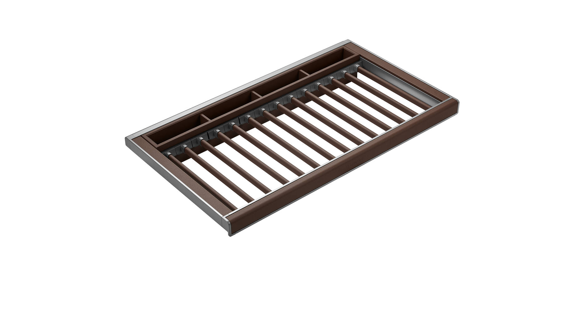 706021 B Series - Trousers Rack - 600mm Brown