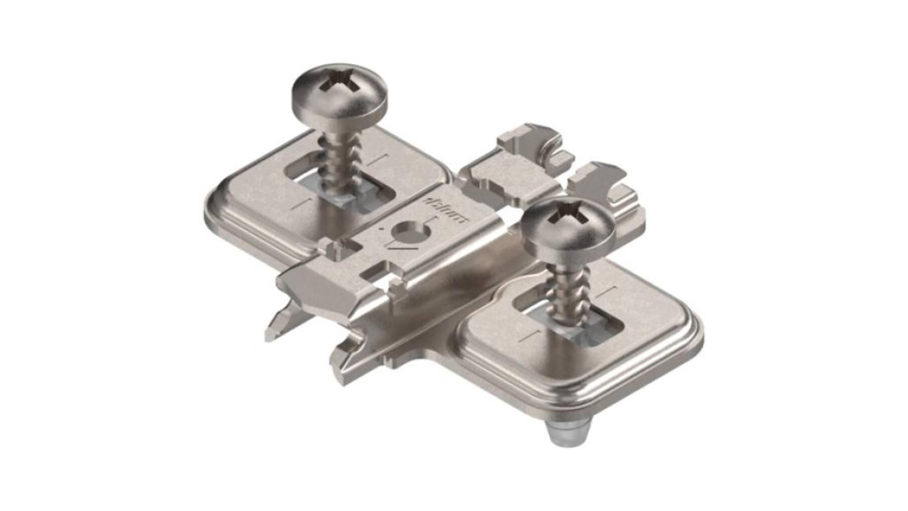 Kruismontageplaat EXPANDO 0mm met spreidplug 11,5mm