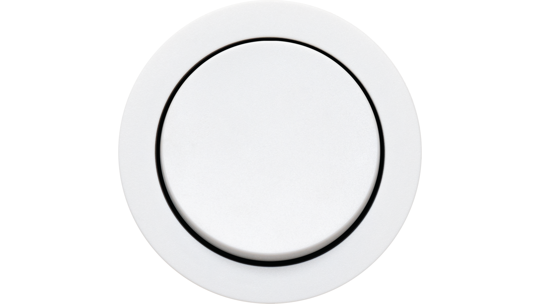 Rond 2.0 Single-pole switch -s. trim - basic white