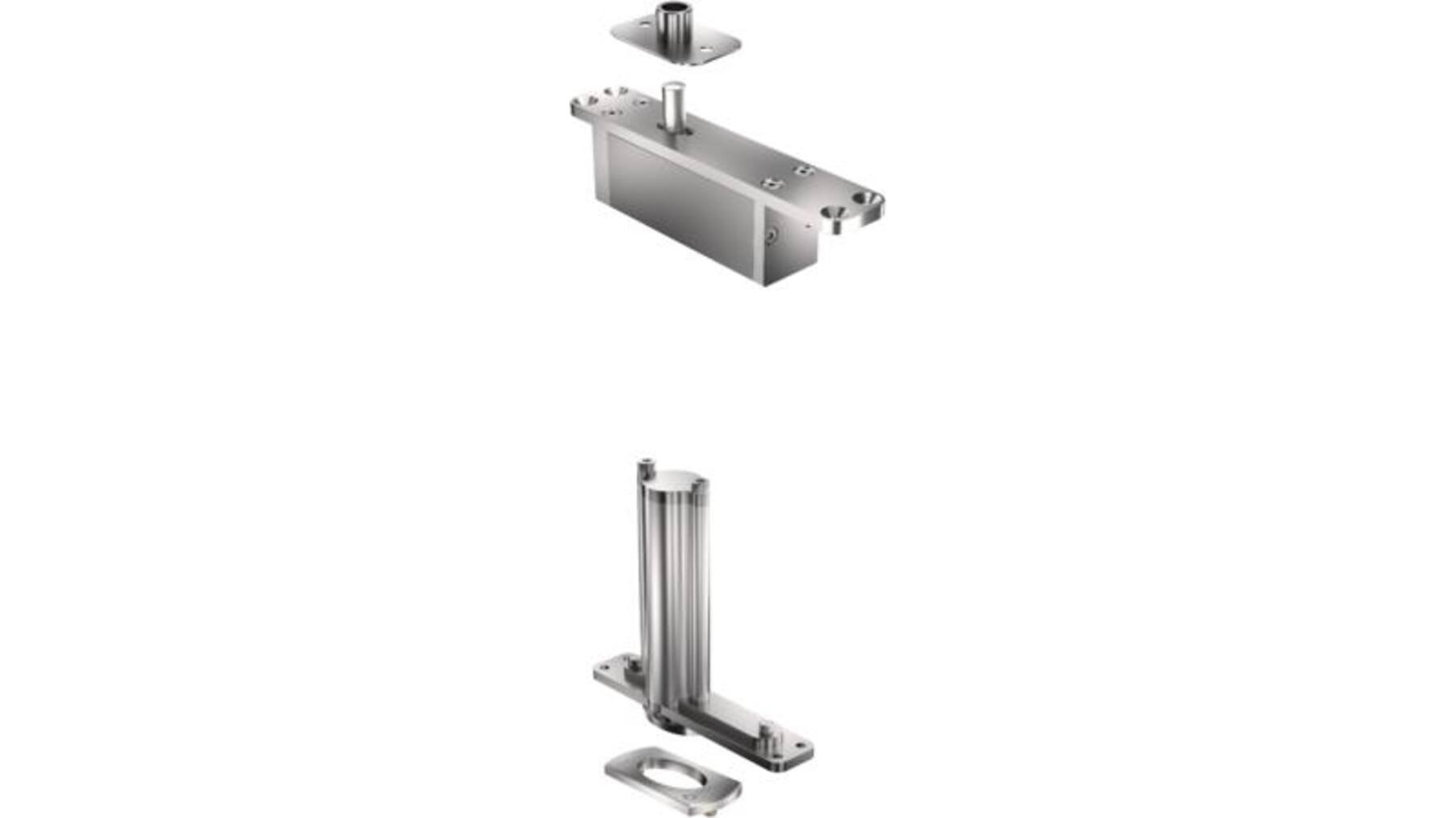 FritsJurgens set, System3 70mm klasse AA, rechthoekig, RVS