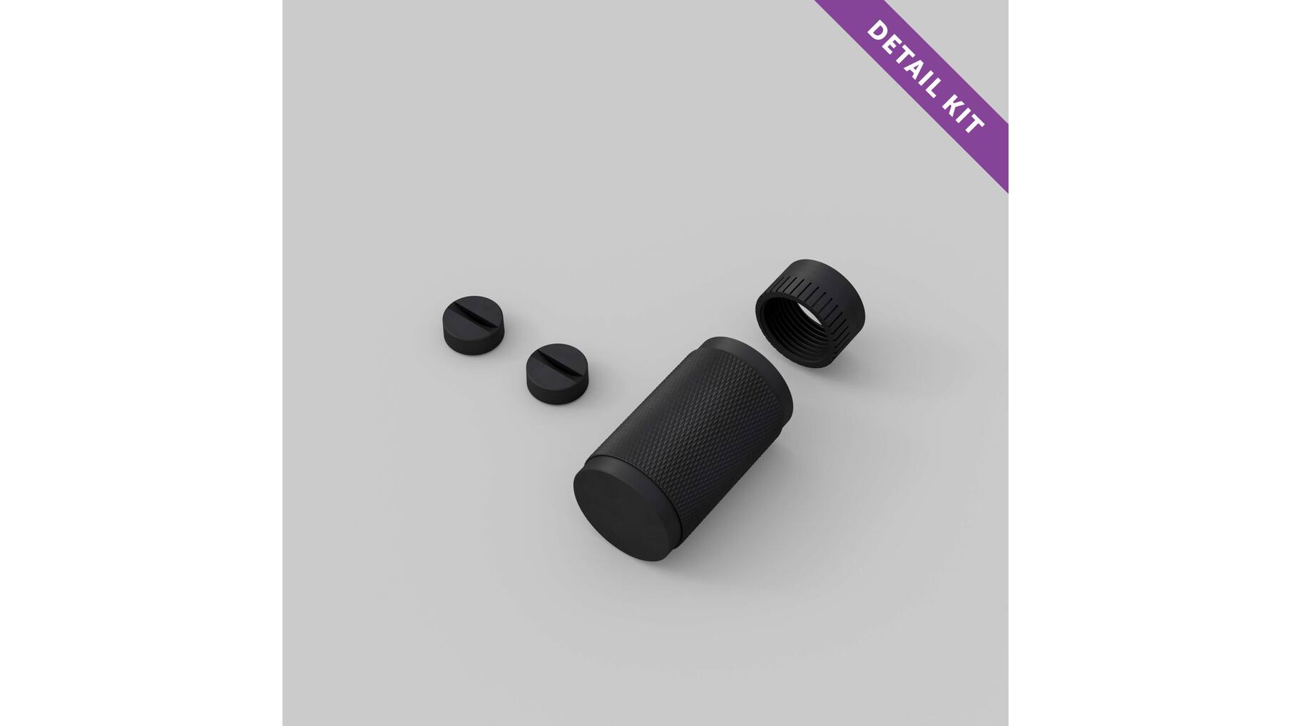 Dimmer Detail Kit/Black