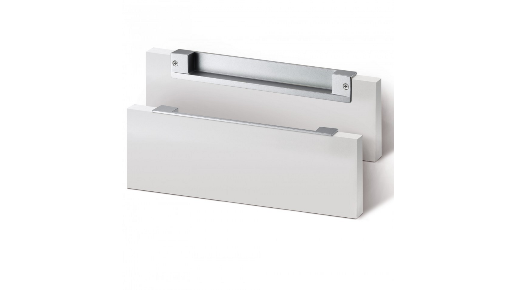 Komgreep aluminium 180x25mm, inlaat 157x19x18mm
