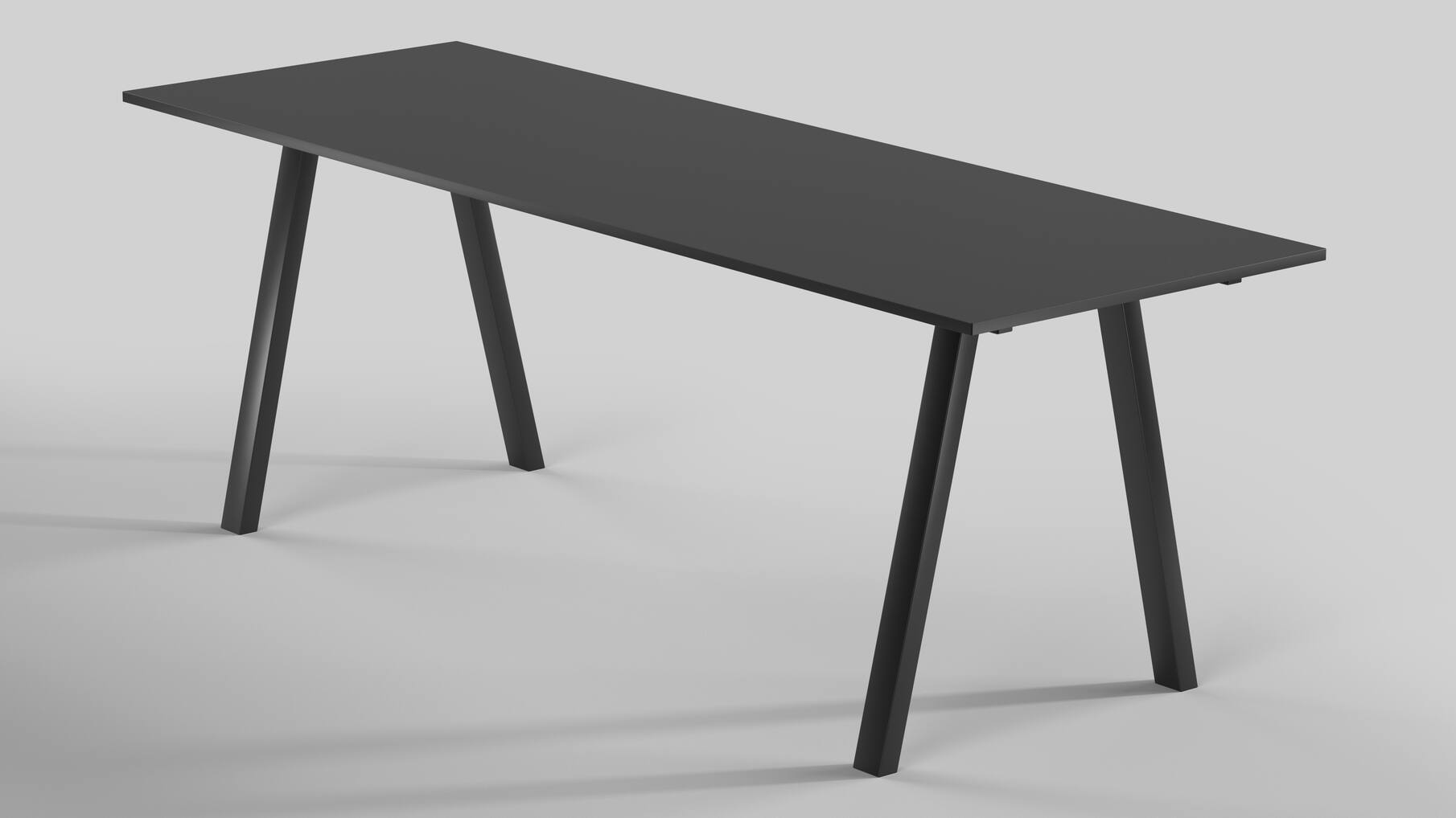 De Meet vergader tafel voor een blad van 1800mm lang,