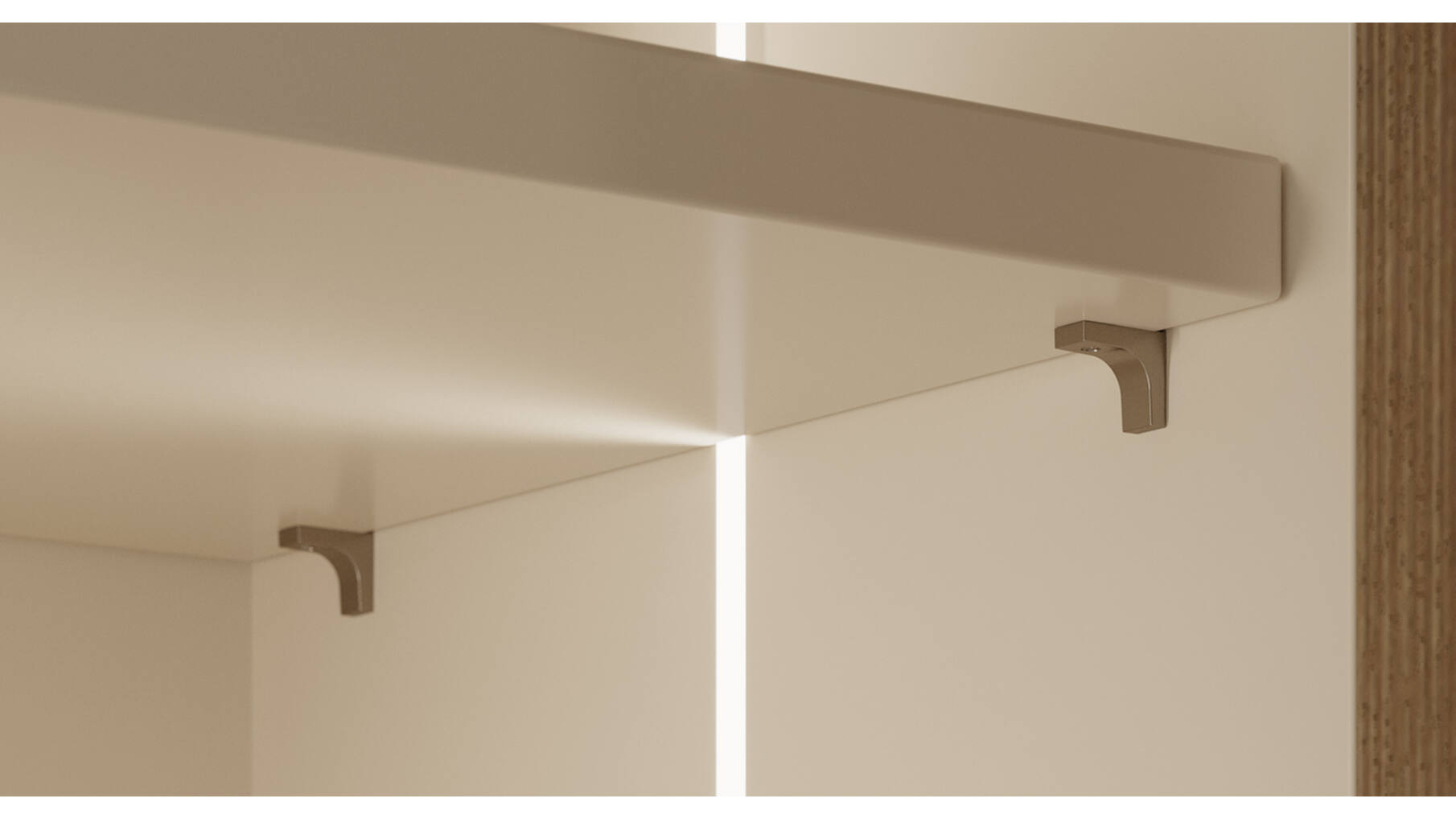 Plankdragers K Line 3mm, met 2 stiften, zijstift 3mm, plank-