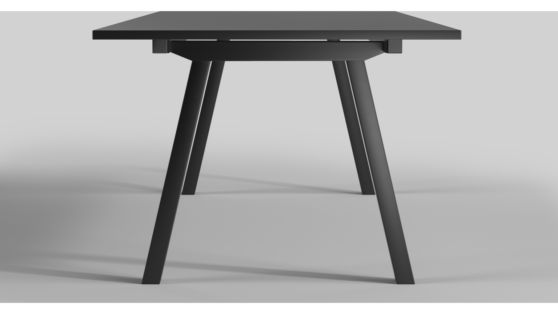 De Meet vergader tafel voor een blad van 3200mm lang,