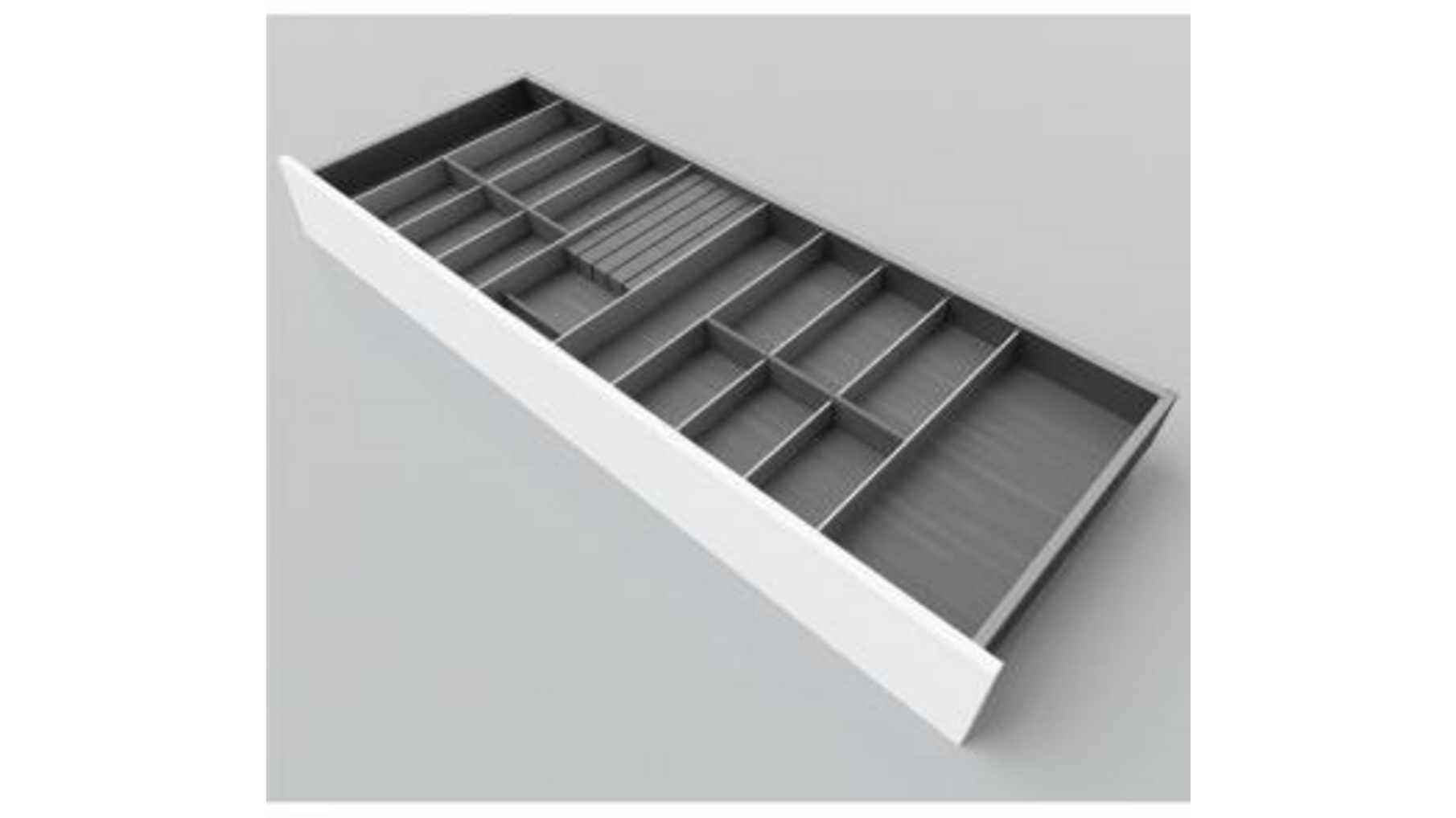Bestekindeling houtdecor voor LEGRABOX C1000-1200, D 45cm, s
