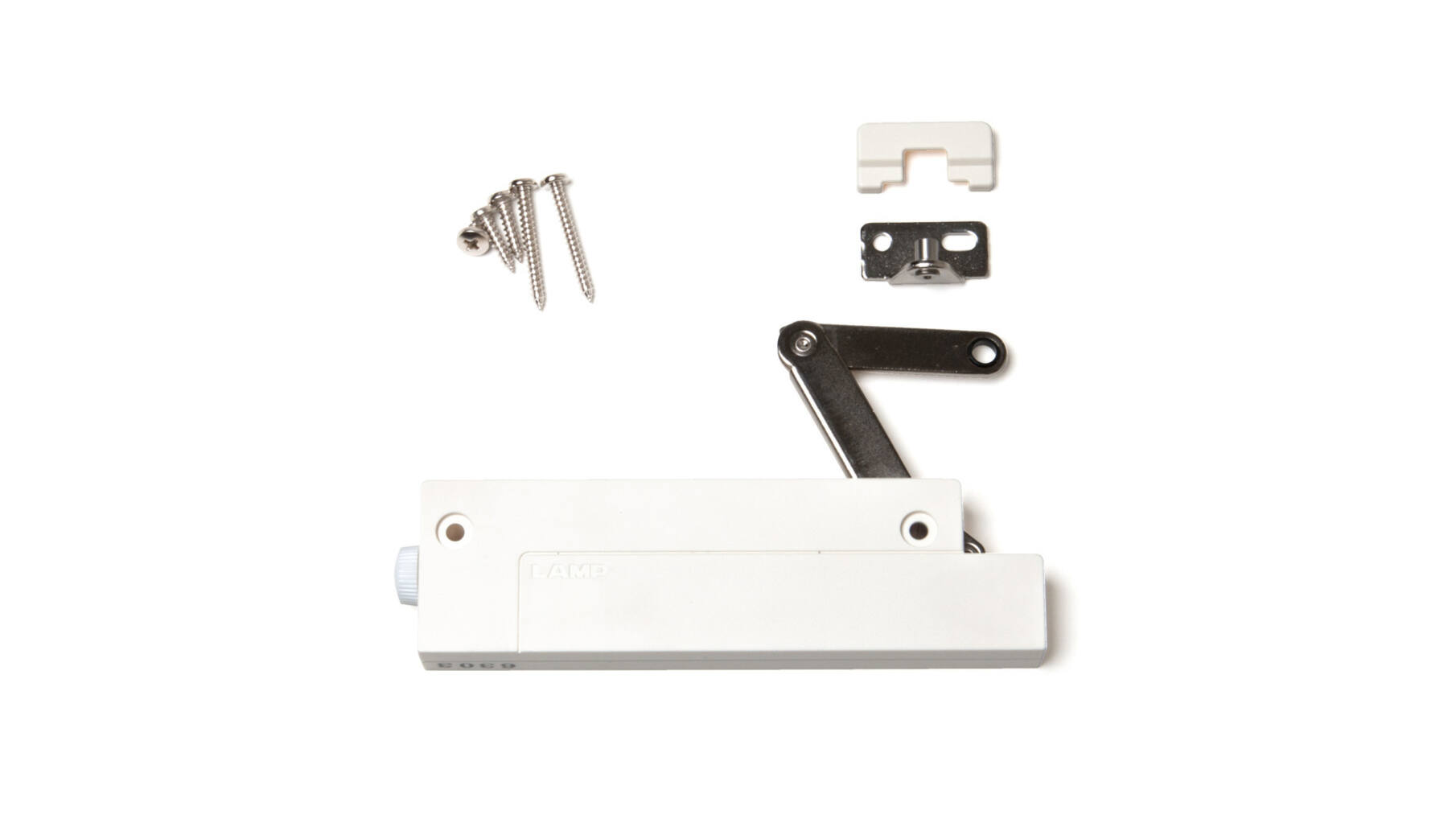 Klepmechaniek-vallende klep, wit soft close