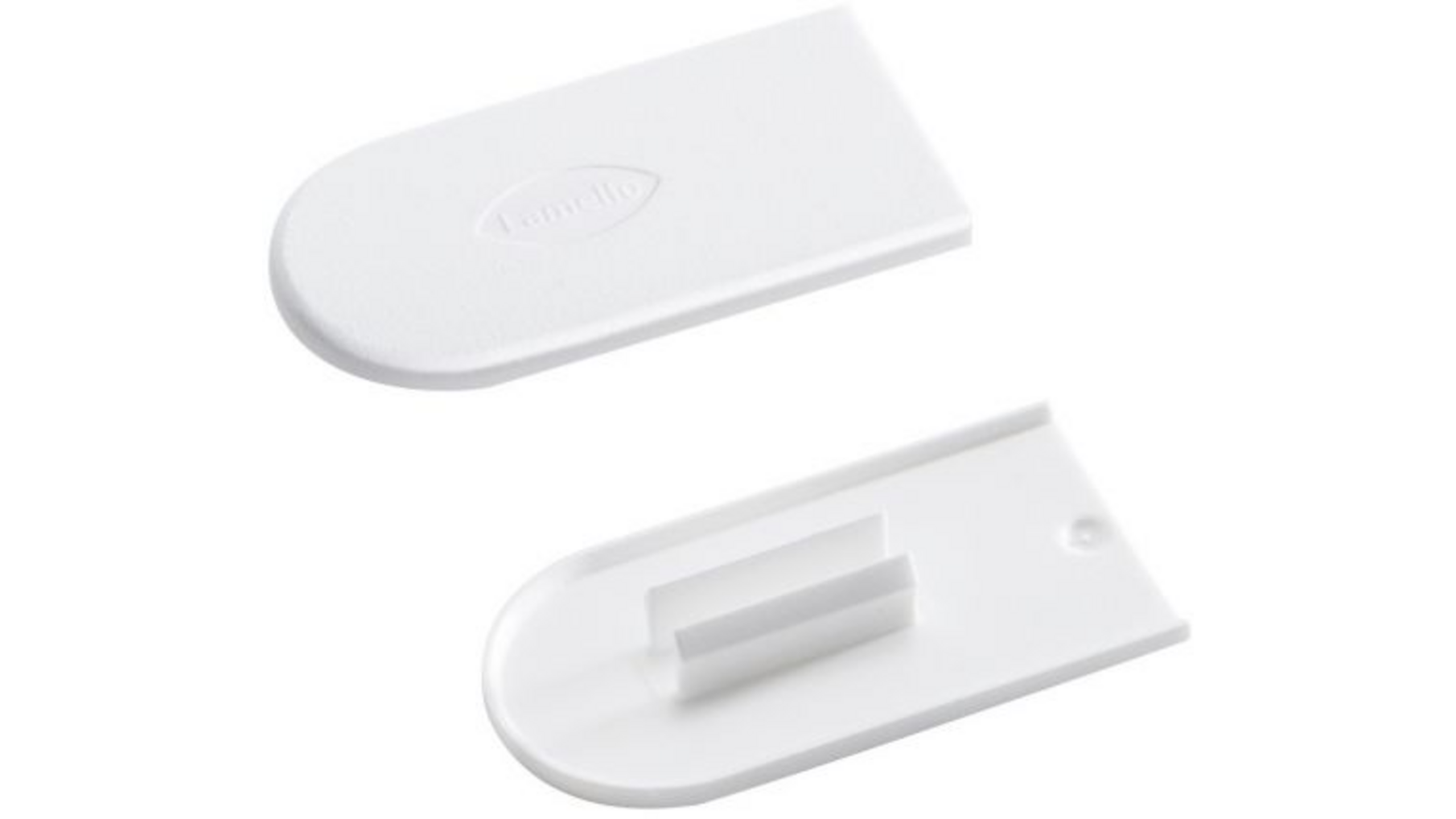 Cabineo afdekkappen, 100 stuks, ral 9010, zuiver wit