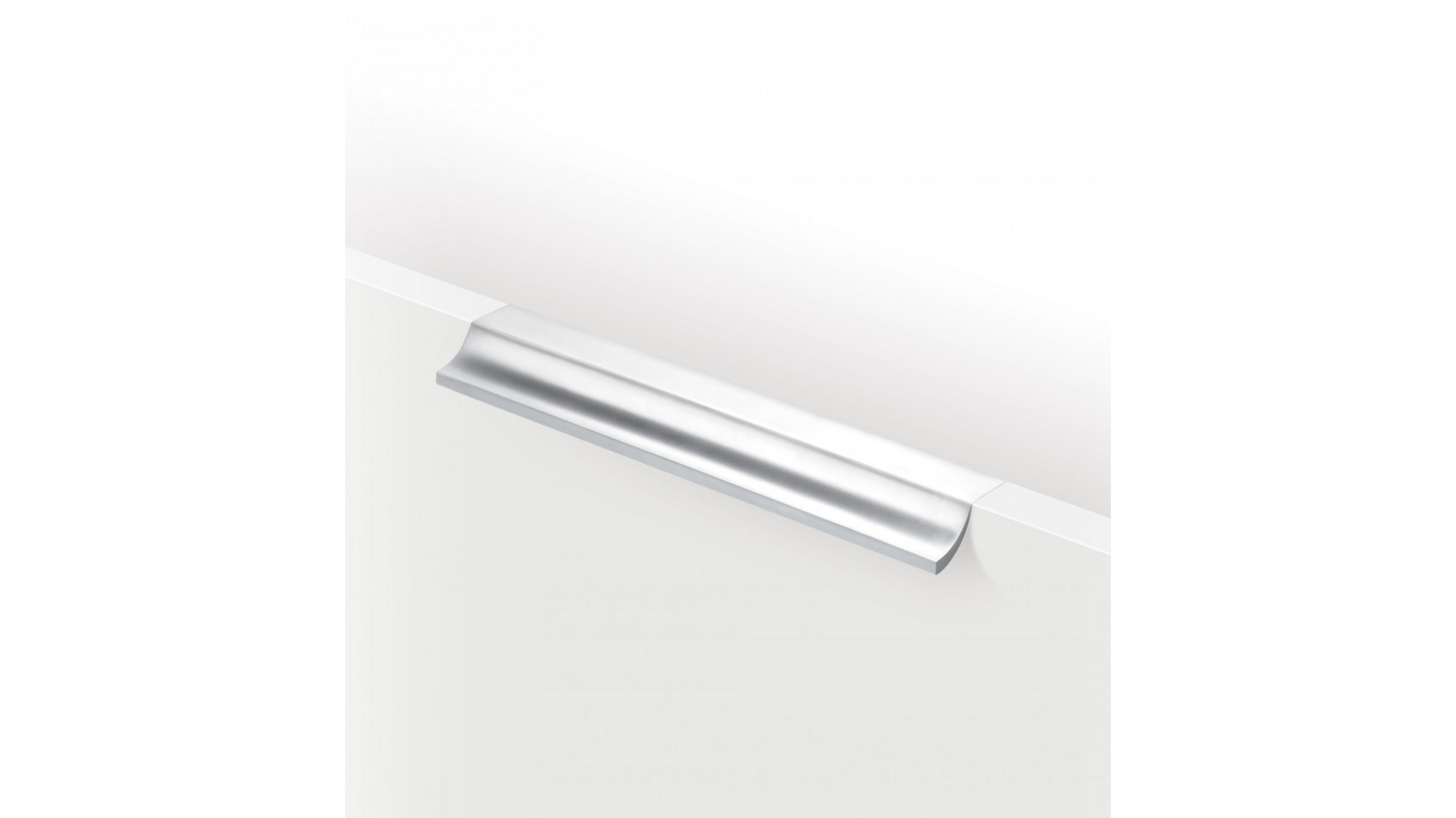 Greep SCOOP mat chroom 320x45.5mm, hartmaat 224mm