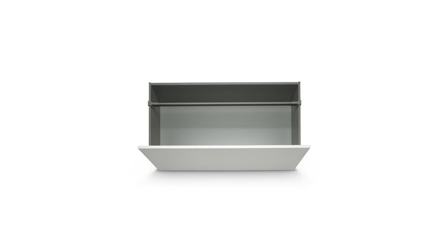 Dwarsreling voor MERIVOBOX boxcap en reling voor