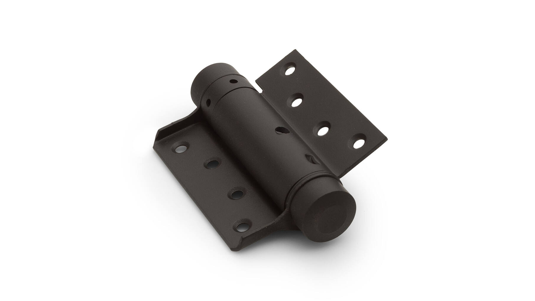 Bommer enkel, 30/100mm, deurdikte 25-30mm, zwart gelakt