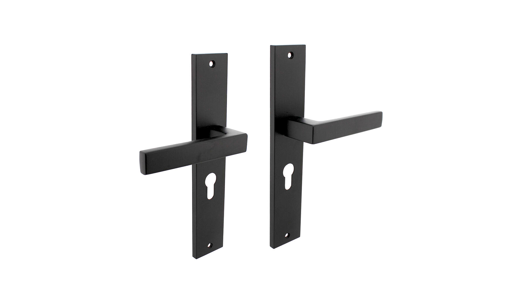 Deurkruk Hera op schild 245x45 mm PCgat 55mm