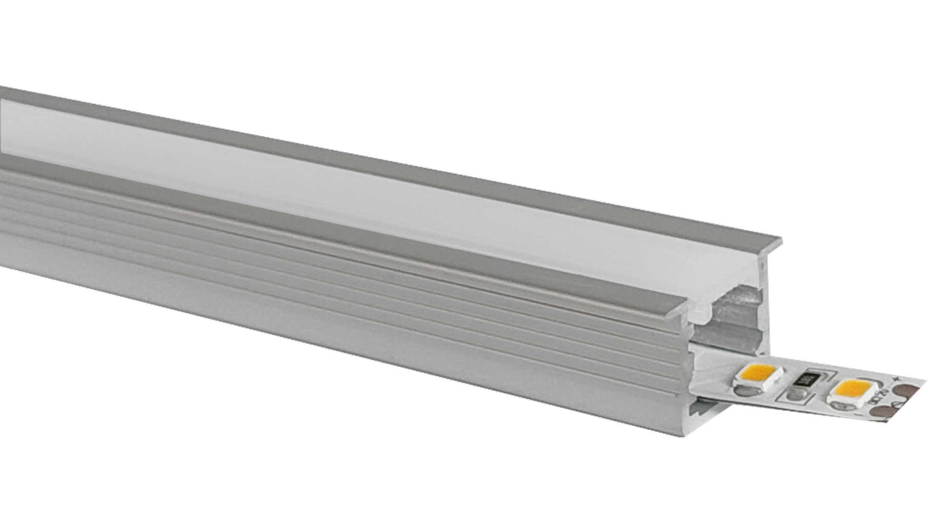 Diva Aluminium zonder eindkap D-Motion lengte: