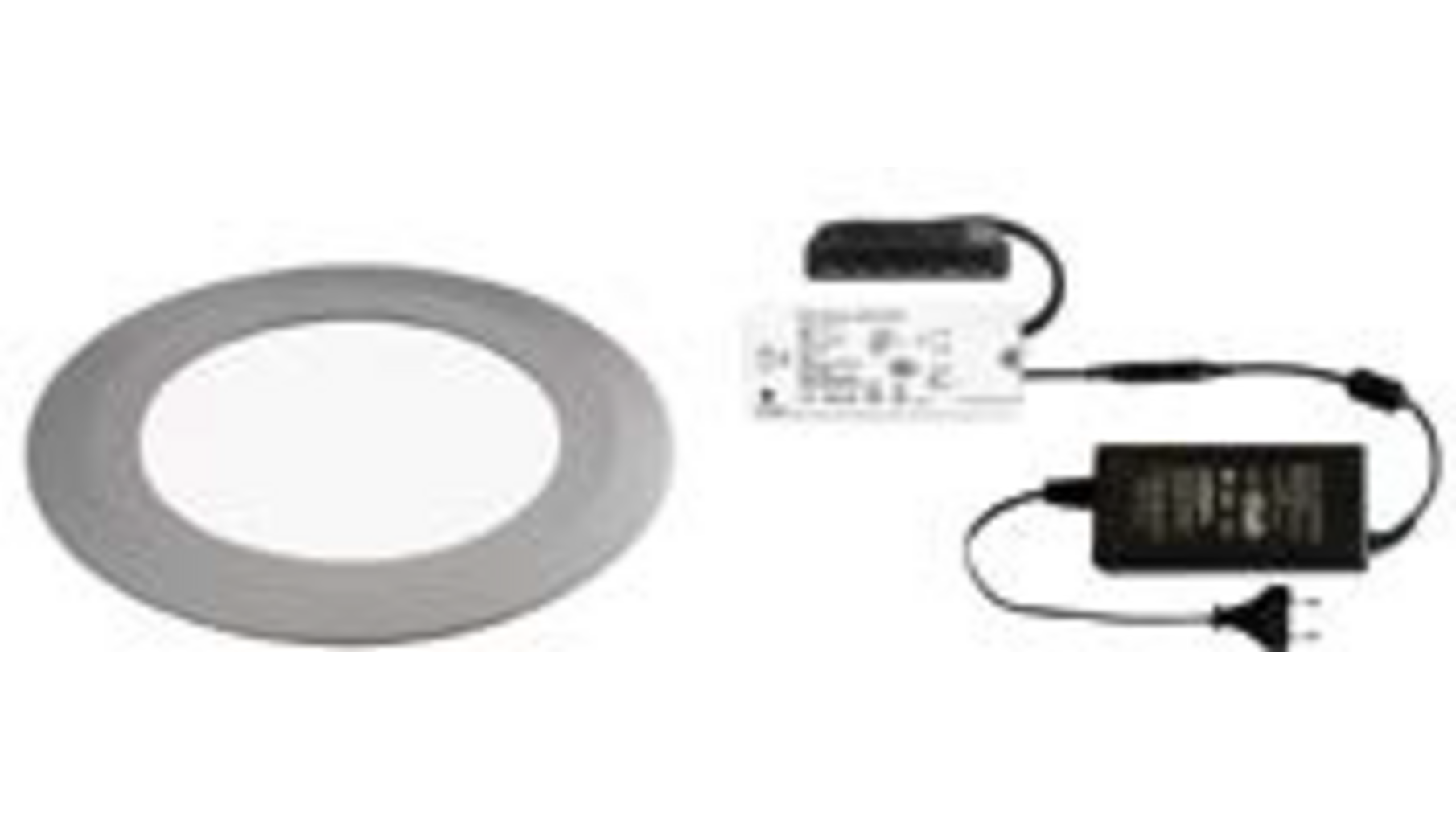 2x Date RVS Look 12V + ZigBee ontvanger + Driver 24W