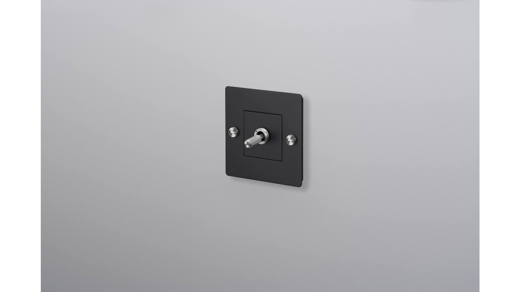 EU 1G Toggle Switch/w/out B+P Logo/Black