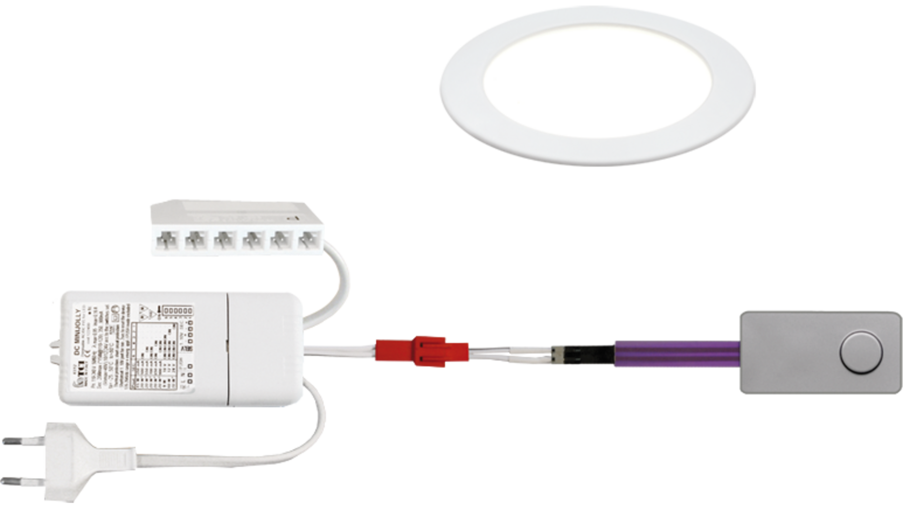 4x Atom mat wit 24V + Mini Jolly + Mini Pulsdimmer