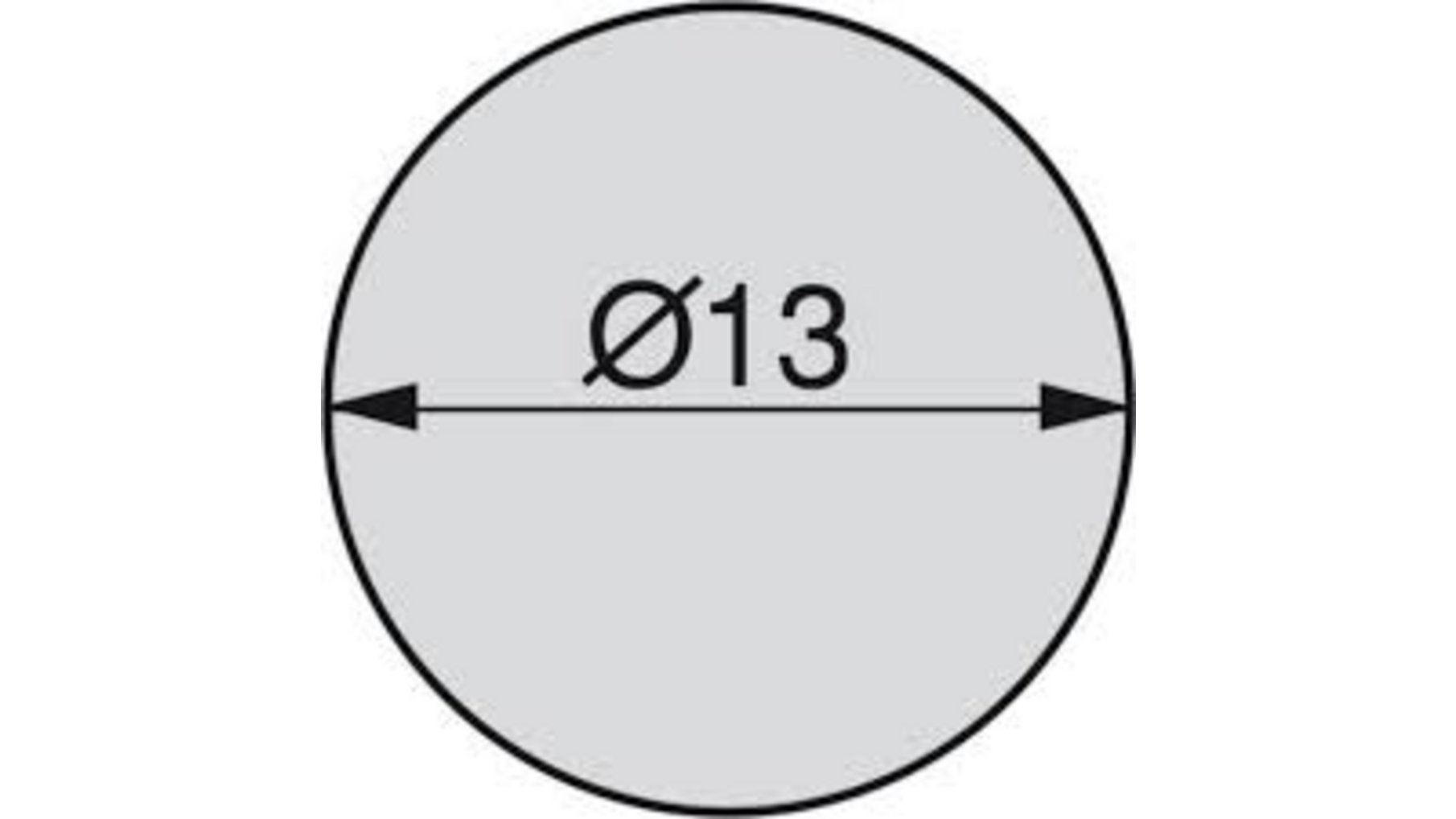 Afdekkap 13mm zwart zelfklevend, 20st per vel
