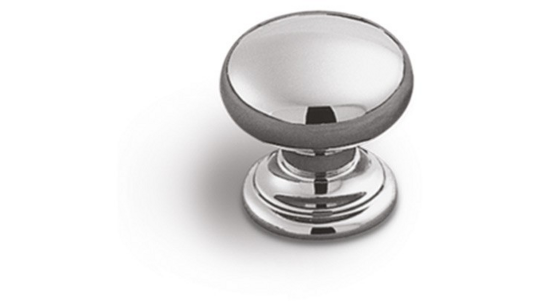 Knop METAL 847 glans chroom 25mm